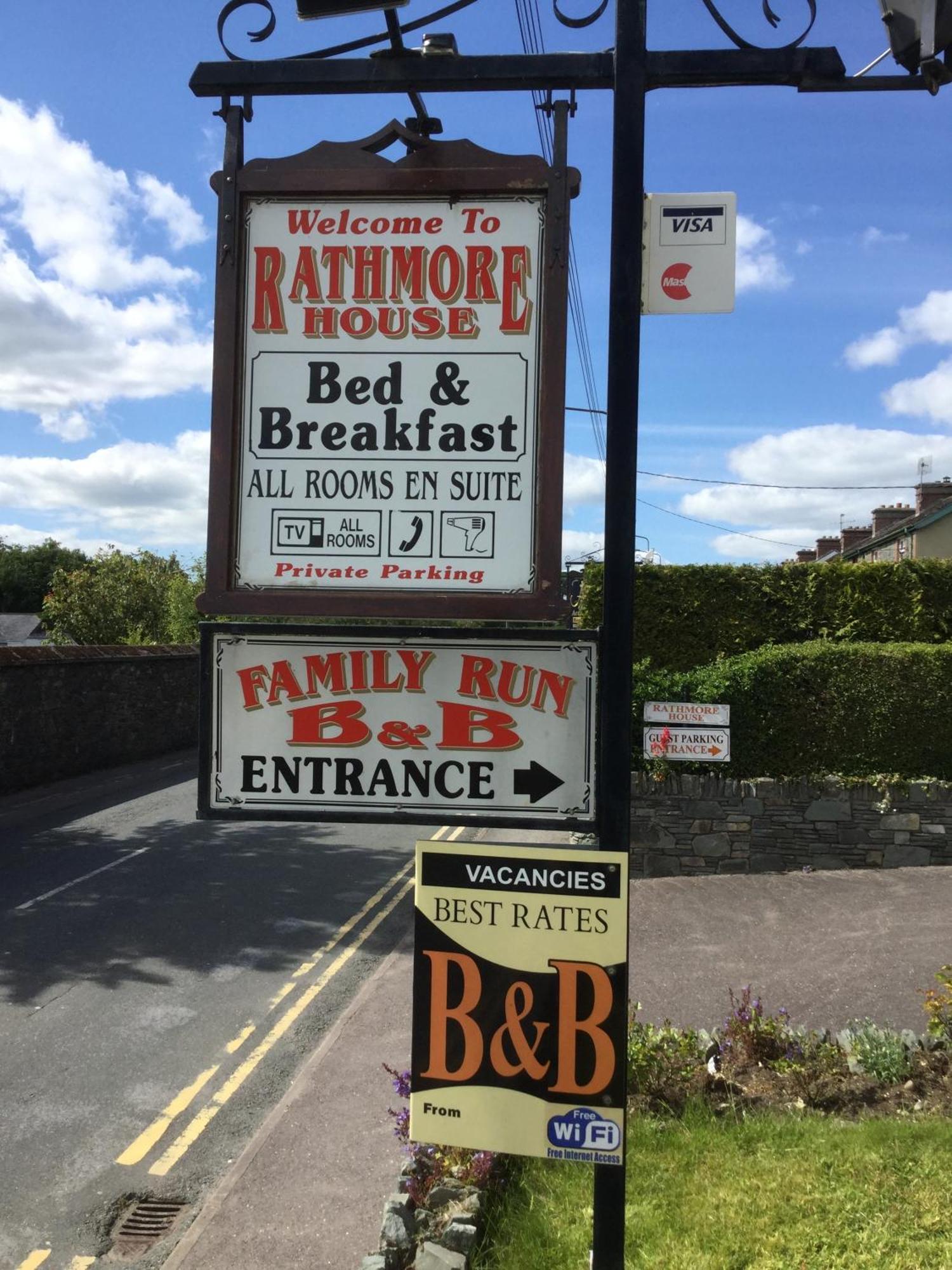 Rathmore House Bed and Breakfast Killarney Zewnętrze zdjęcie